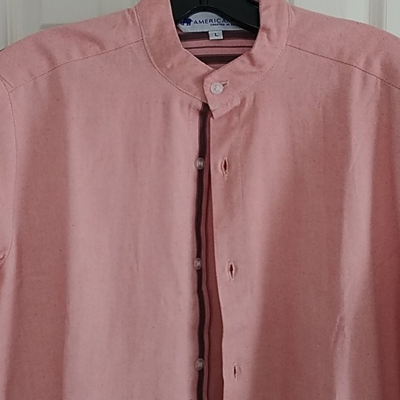 NEW American Rhino, Shirt Dress, Kenyan Cotton. Sz L - Picture 3 of 9